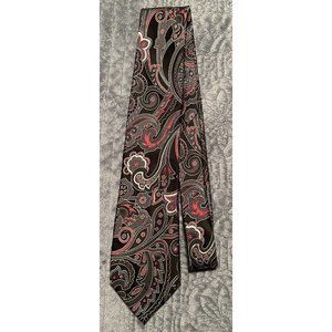 Croft & Barrow Mens Paisley Silk Tie